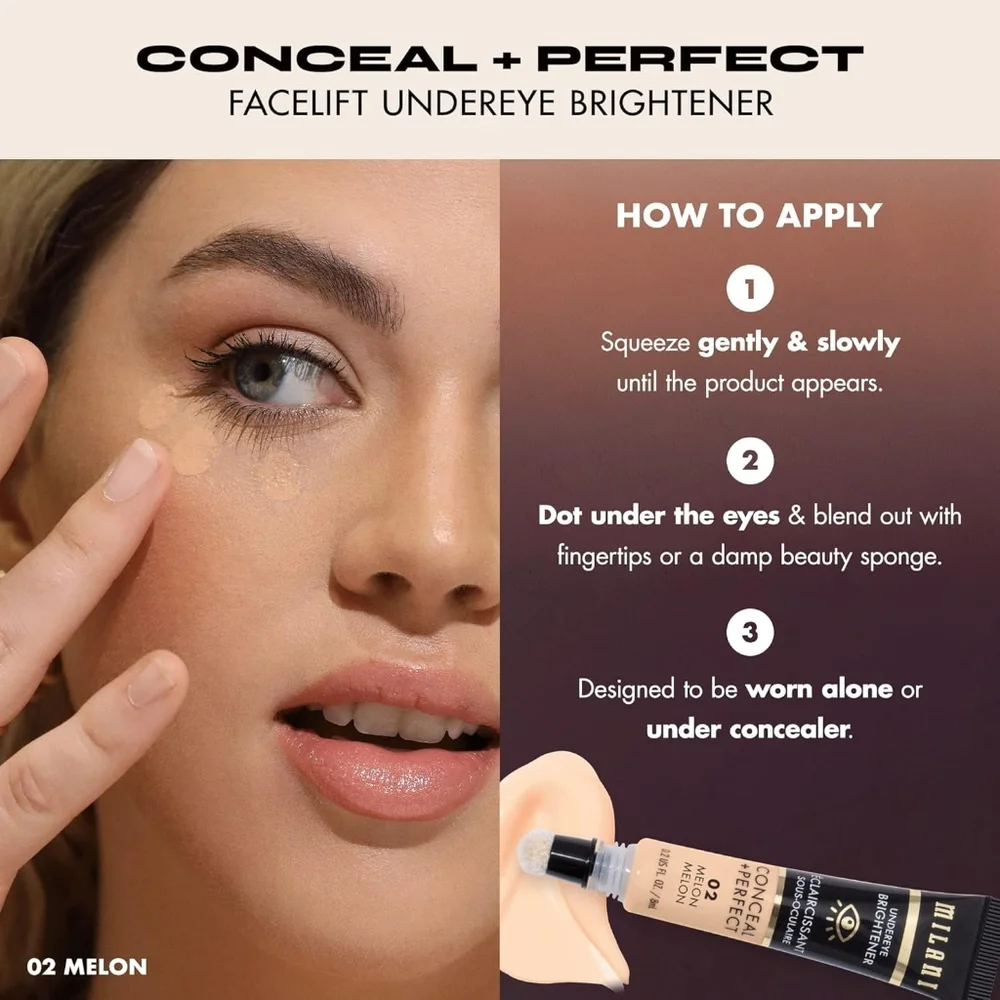🆕️ Milani Liquid Contour Conceal + Perfect 🍬 03 TOFFEE 🍬